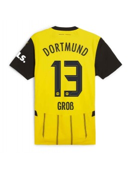 Borussia Dortmund Pascal Gross #13 Domaci Dres 2024-25 Kratak Rukavima